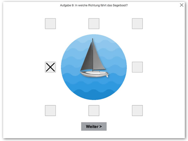 MPU Segelboot-Test