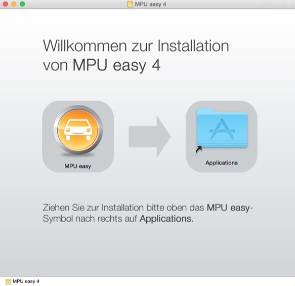 MPU easy Installation auf dem Mac